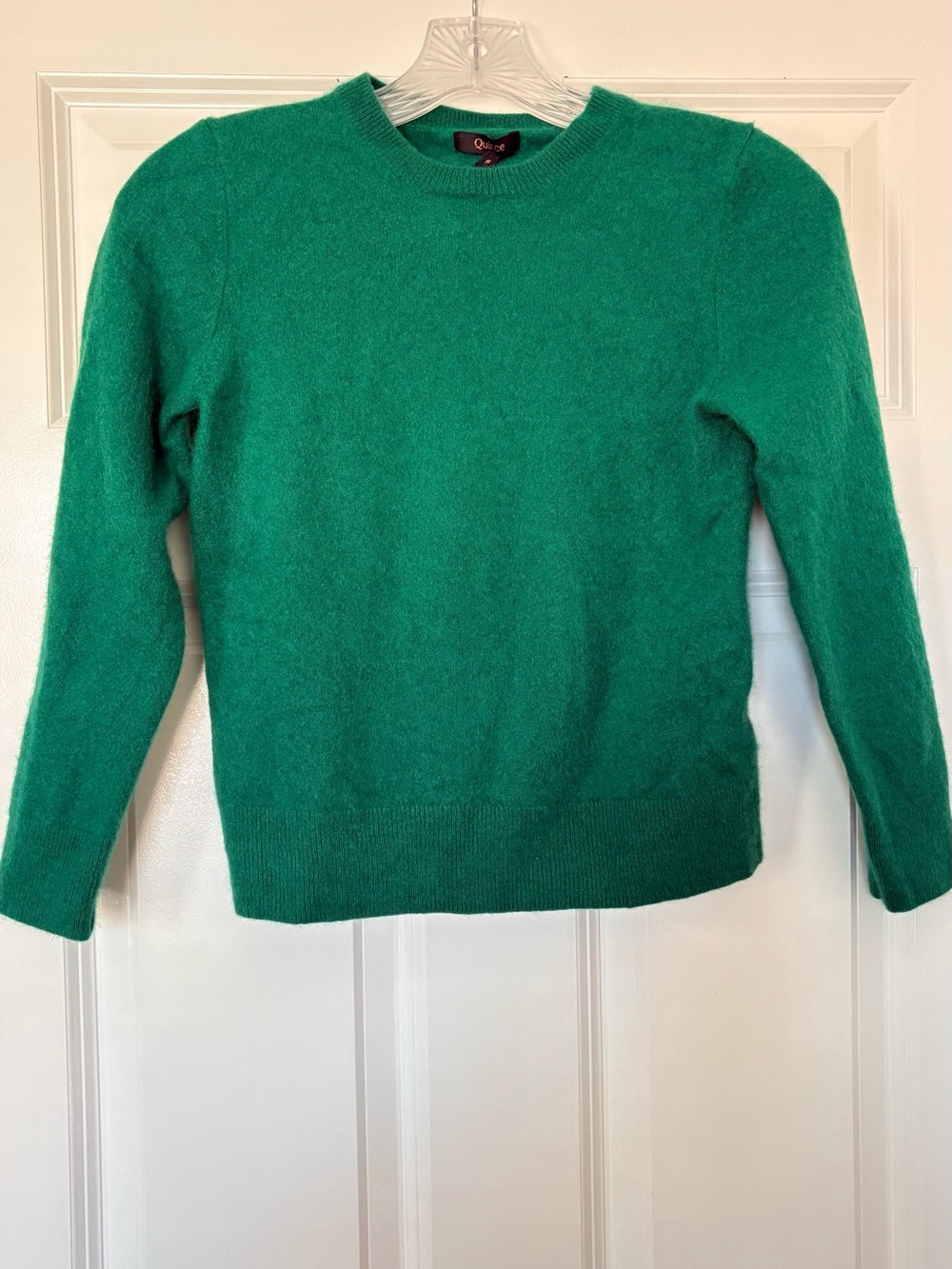 Quince Emerald Green Cashmere Sweater